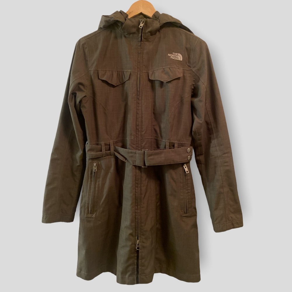 The North Face Grace Raincoat Olive Green XS